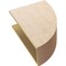 Ekena Millwork 10"W x 20"D x 30"H Classic Durham Rough Cedar Woodgrain TimberThane Corbel, Primed Tan CORUR10X20X30DURRCPR - alternate 3